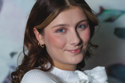 Beloved - A matte dusty rose that brings a timeless, romantic warmth to the cheeks.